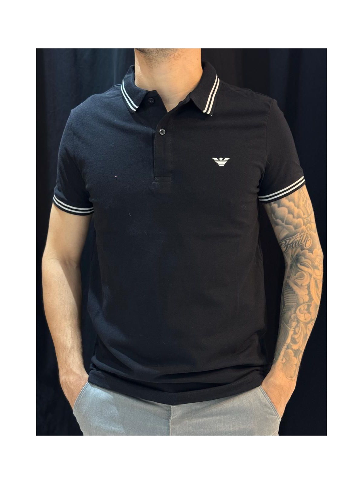 Polo Premium Arman - Preto - 03905 - Conceito 62