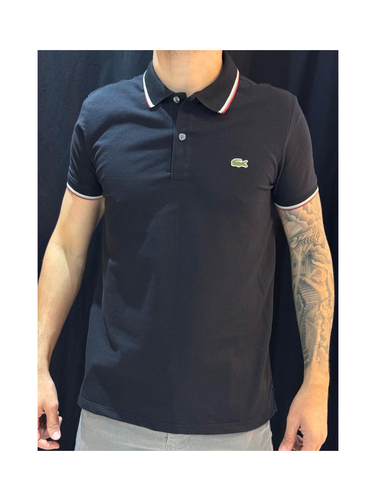 Polo Premium Lcst - Preto - 03907 - Conceito 62