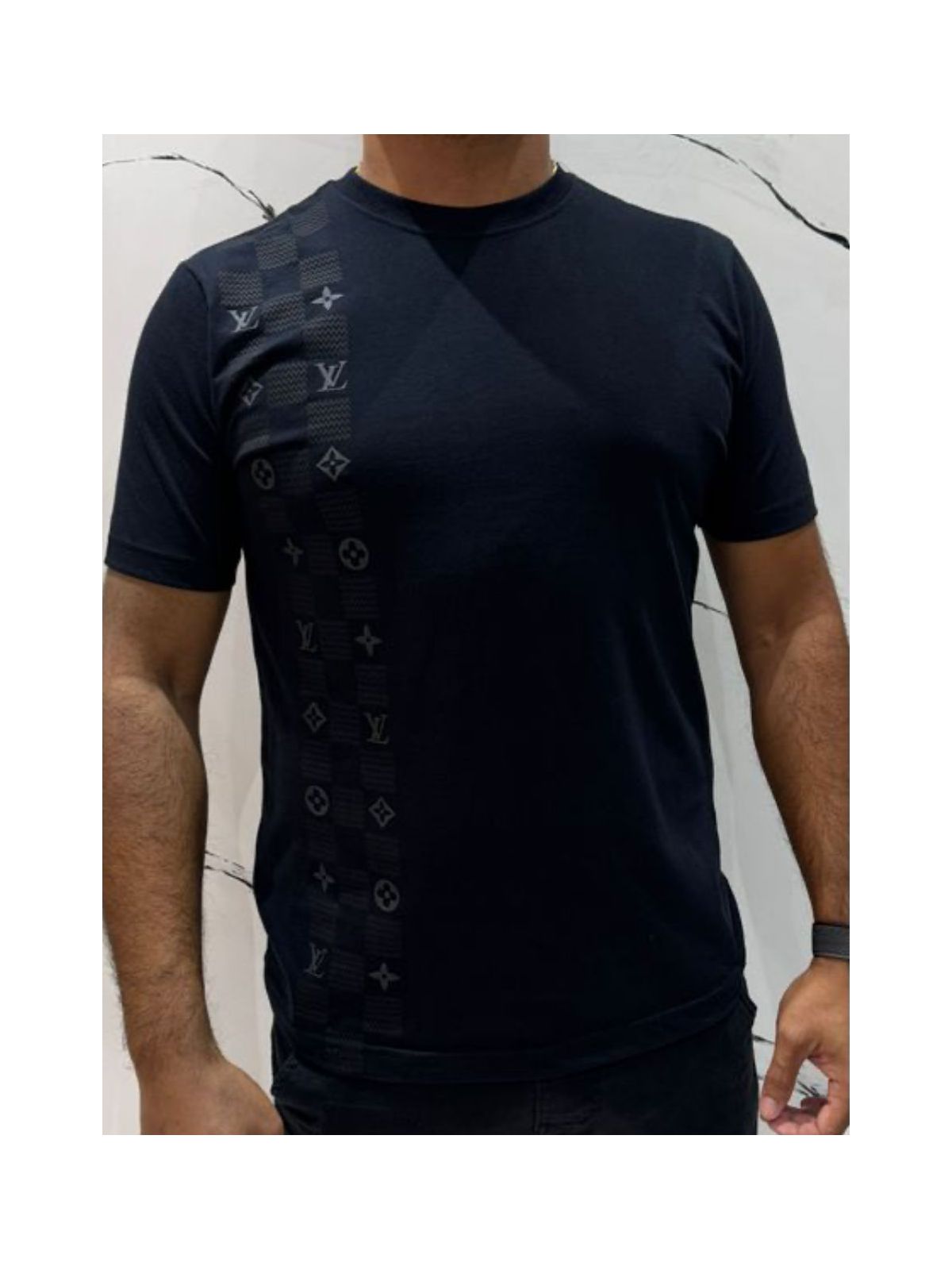 Camiseta Premium LV - Preto - 03080 - Conceito 62