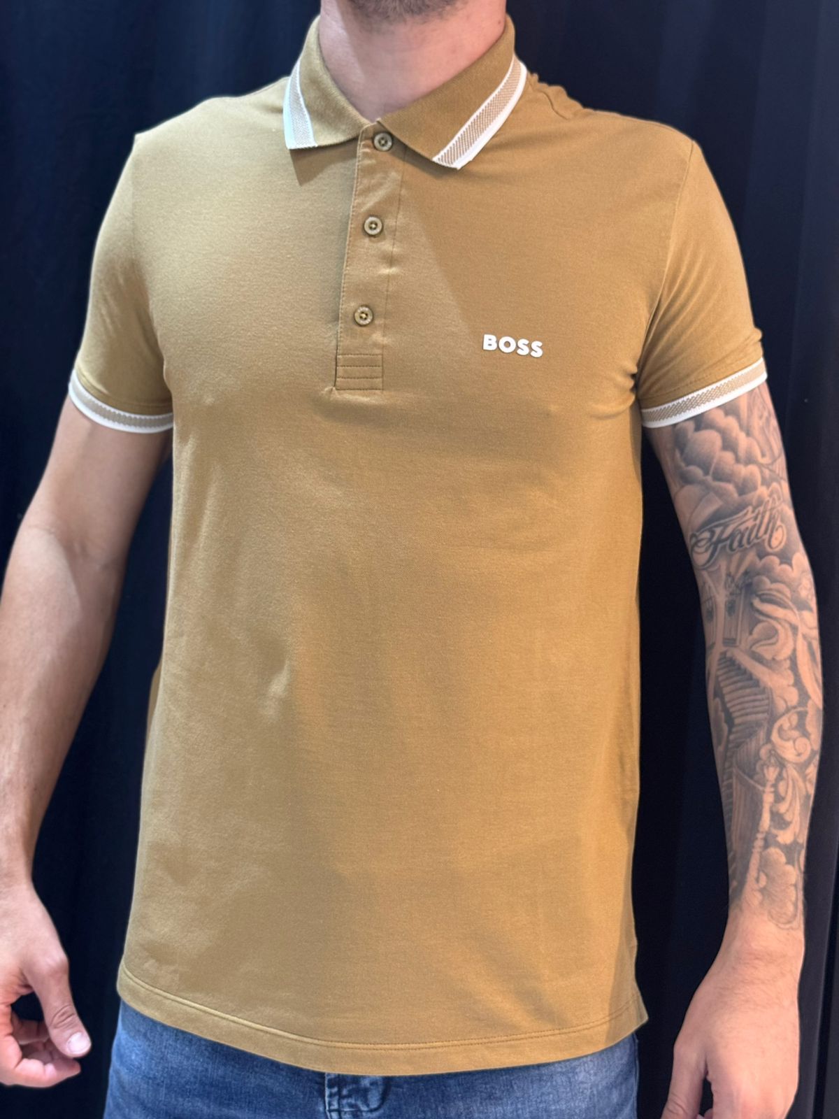 Polo Premium Bss - Dourado - 04116 - Conceito 62