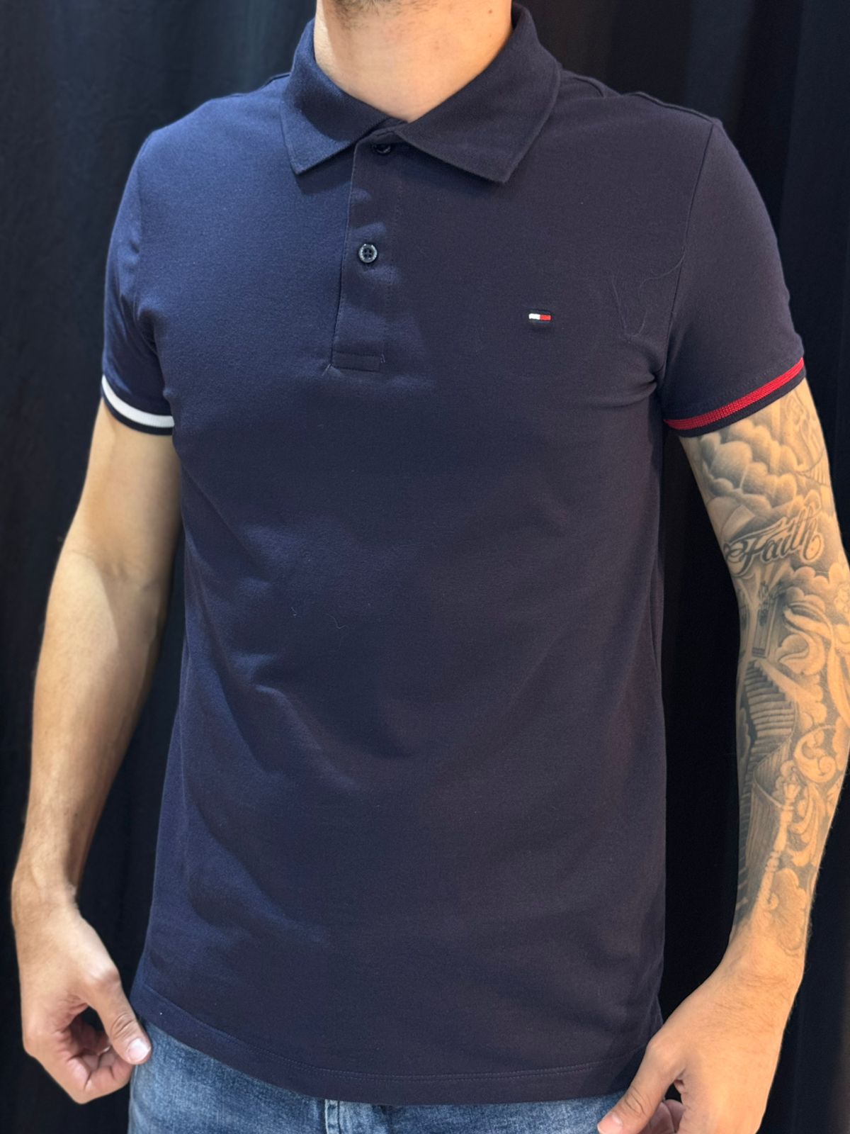 Polo Premium Th - Azul marinho - 04125 - Conceito 62