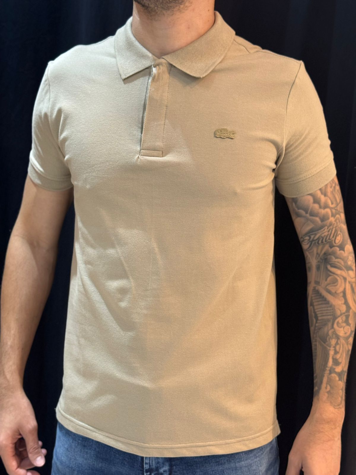 Polo Premium Lcst - Bege escuro - 04120 - Conceito 62