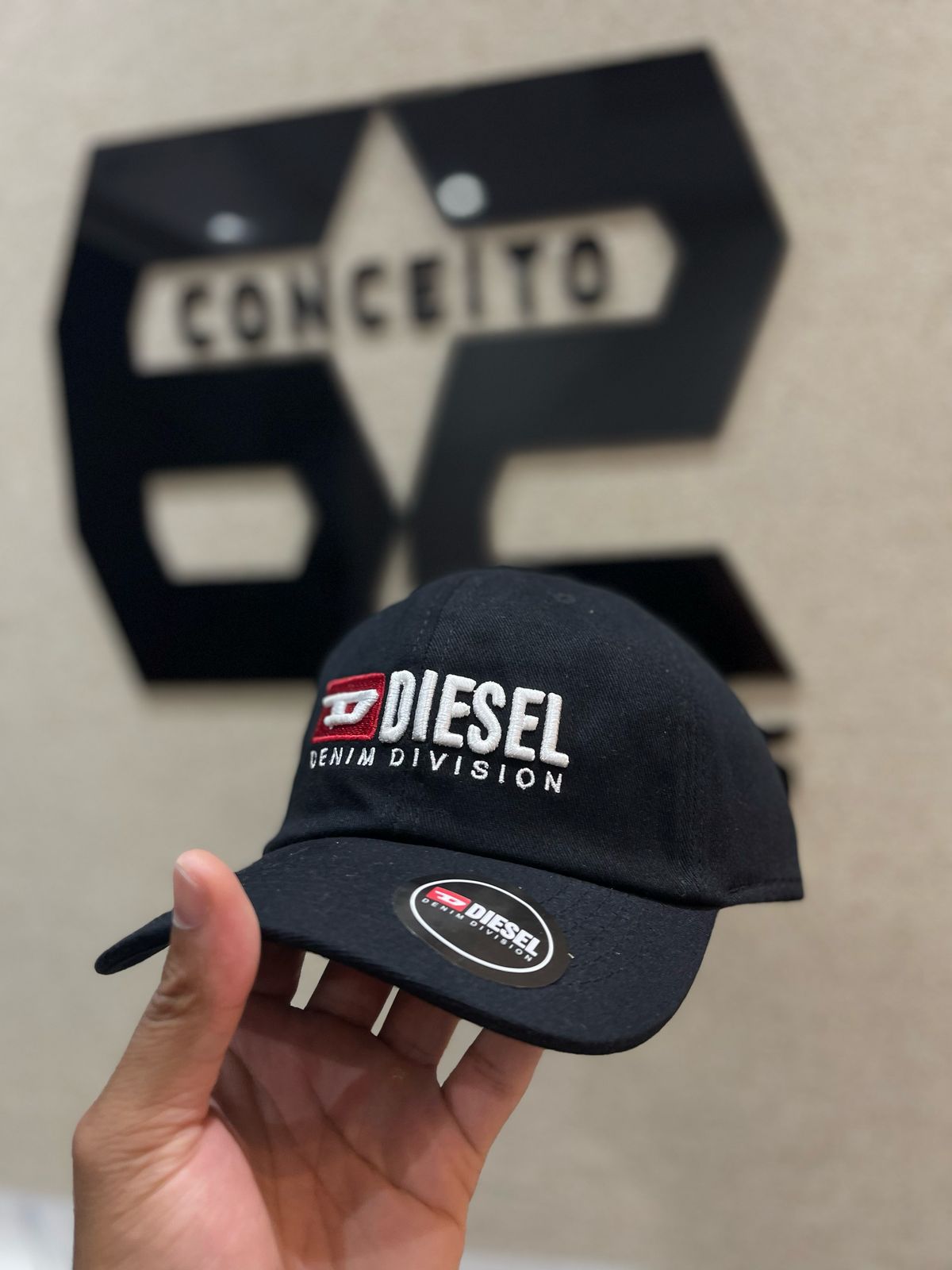 Boné DSL - Preto/branco - 02235 - Conceito 62