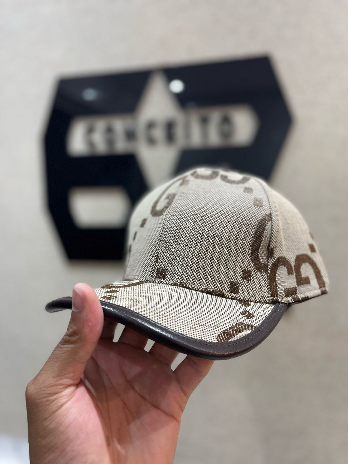 Boné Gucci - Marrom - 02242 - Conceito 62