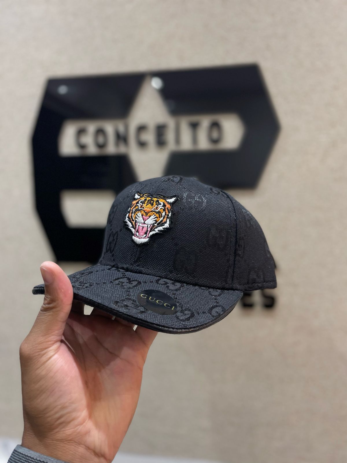 Boné Gucci - Preto - 02246 - Conceito 62