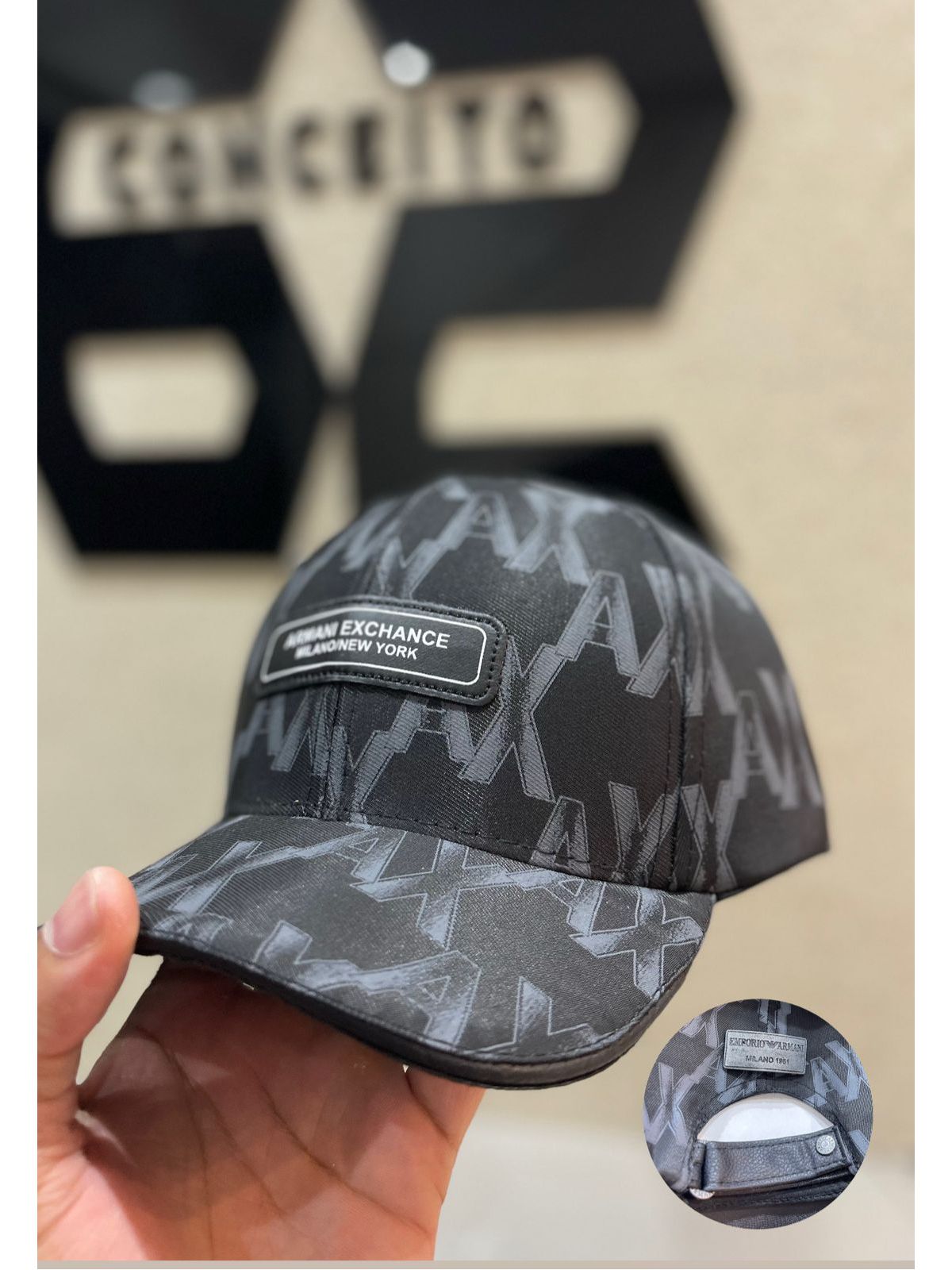 Boné AX - Preto - 02248 - Conceito 62