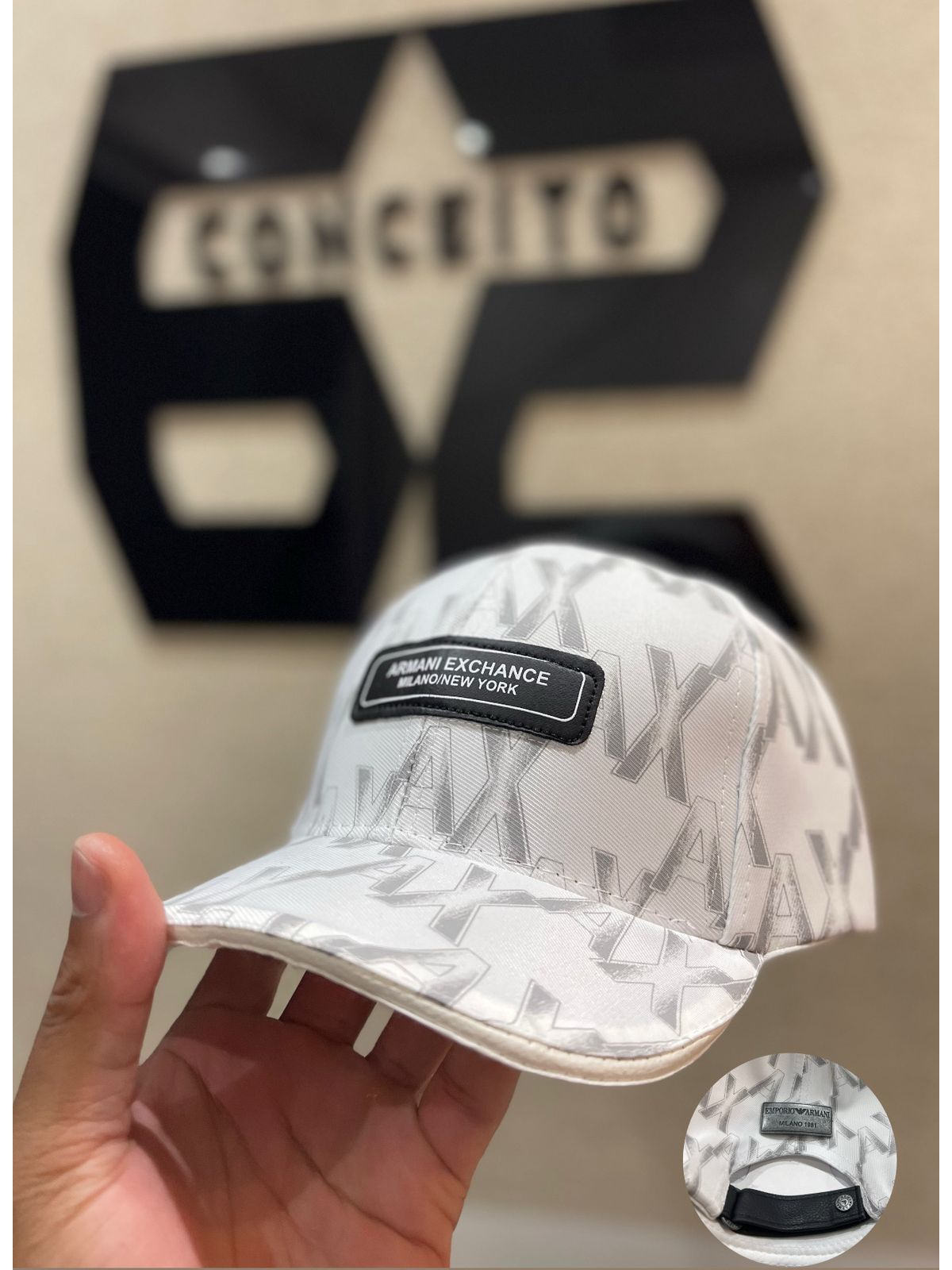 Boné AX - Branco - 02251 - Conceito 62