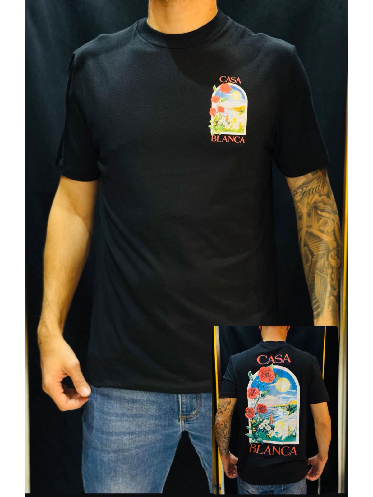 Camiseta Peruana Casa Blanca - Preto - 04348 - Conceito 62