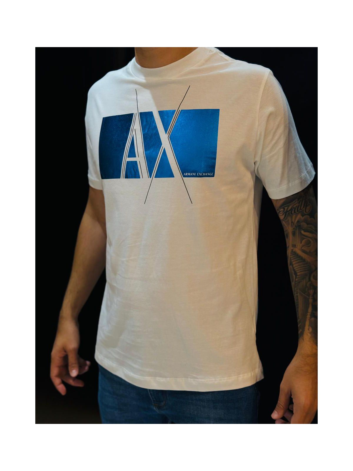 Camiseta Peruana Ax - Branco/azul Copia - 04342 - Conceito 62