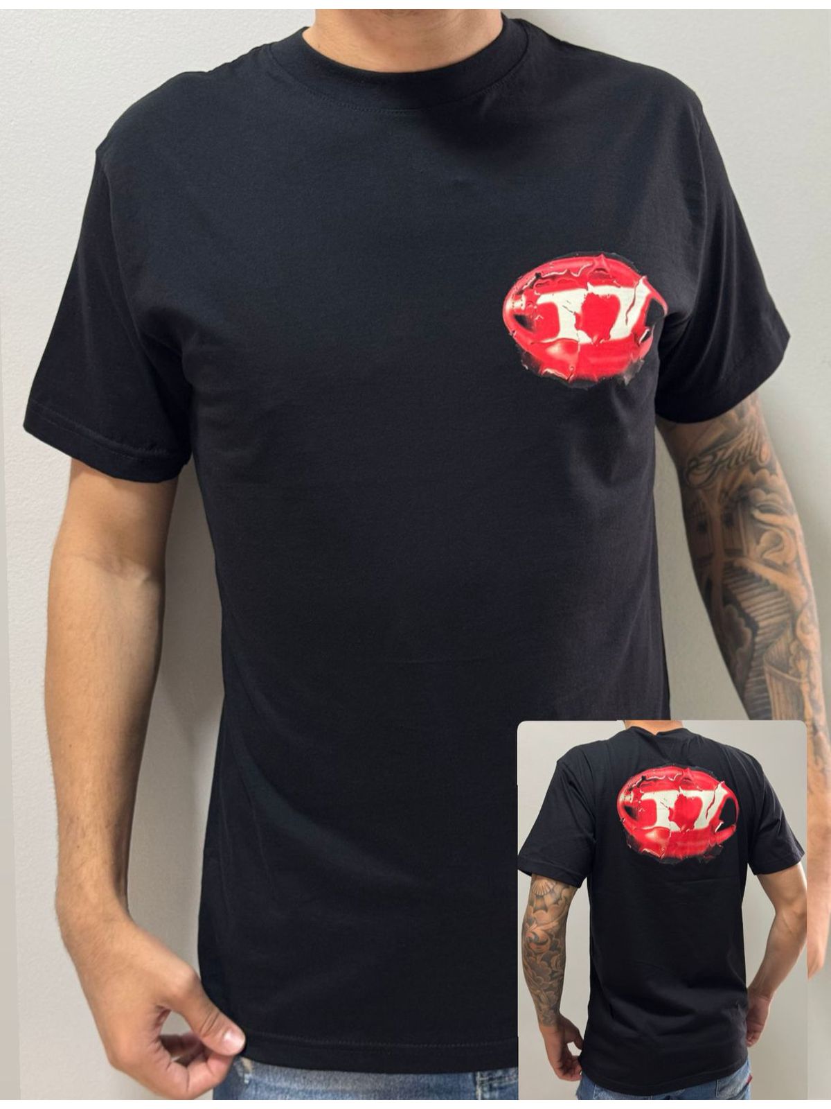 Camiseta Peruana DSL - Preto - 03707 - Conceito 62