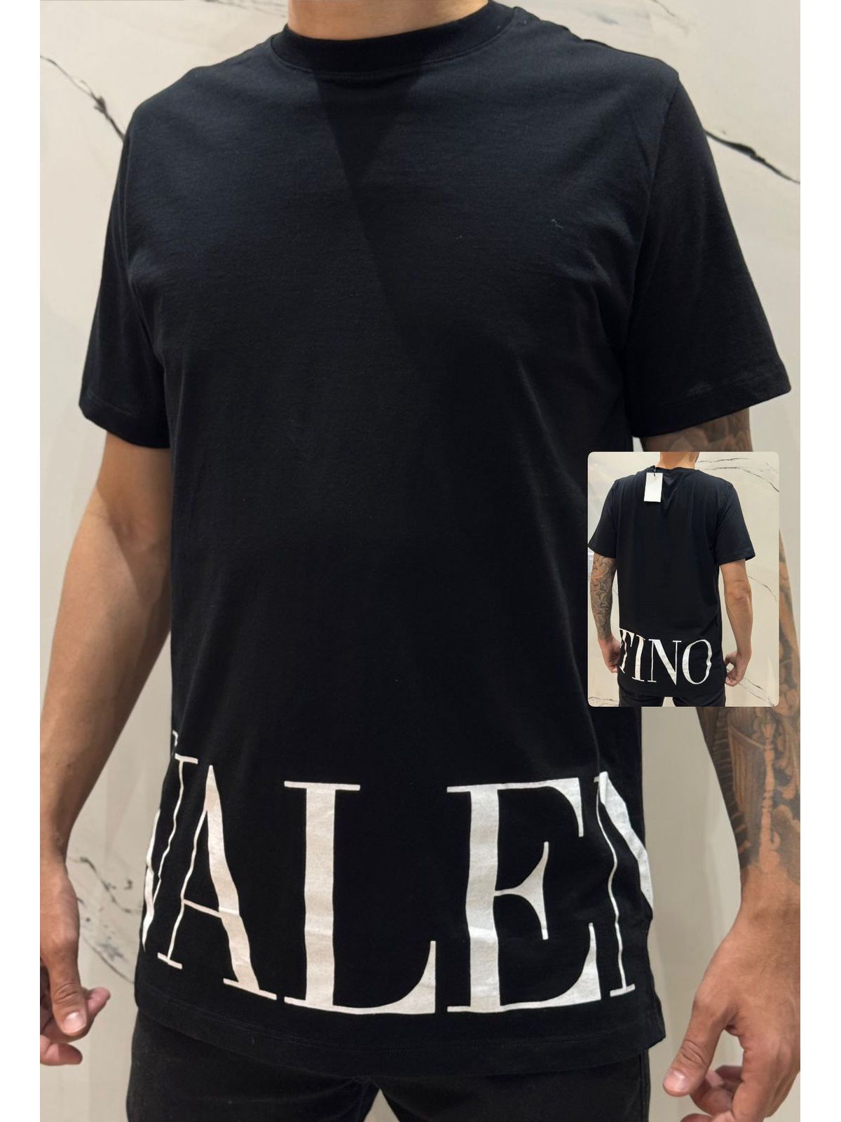 Camiseta Peruana Valentin - Preto - 03406 - Conceito 62