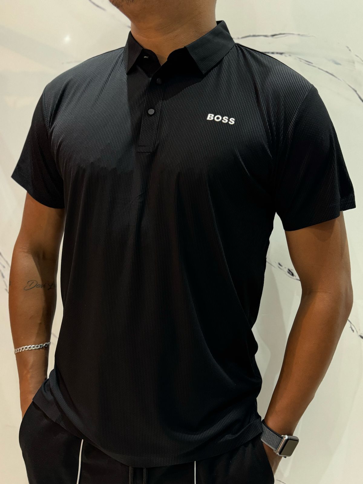 Polo Italiana Bss - Preto - 02163 - Conceito 62