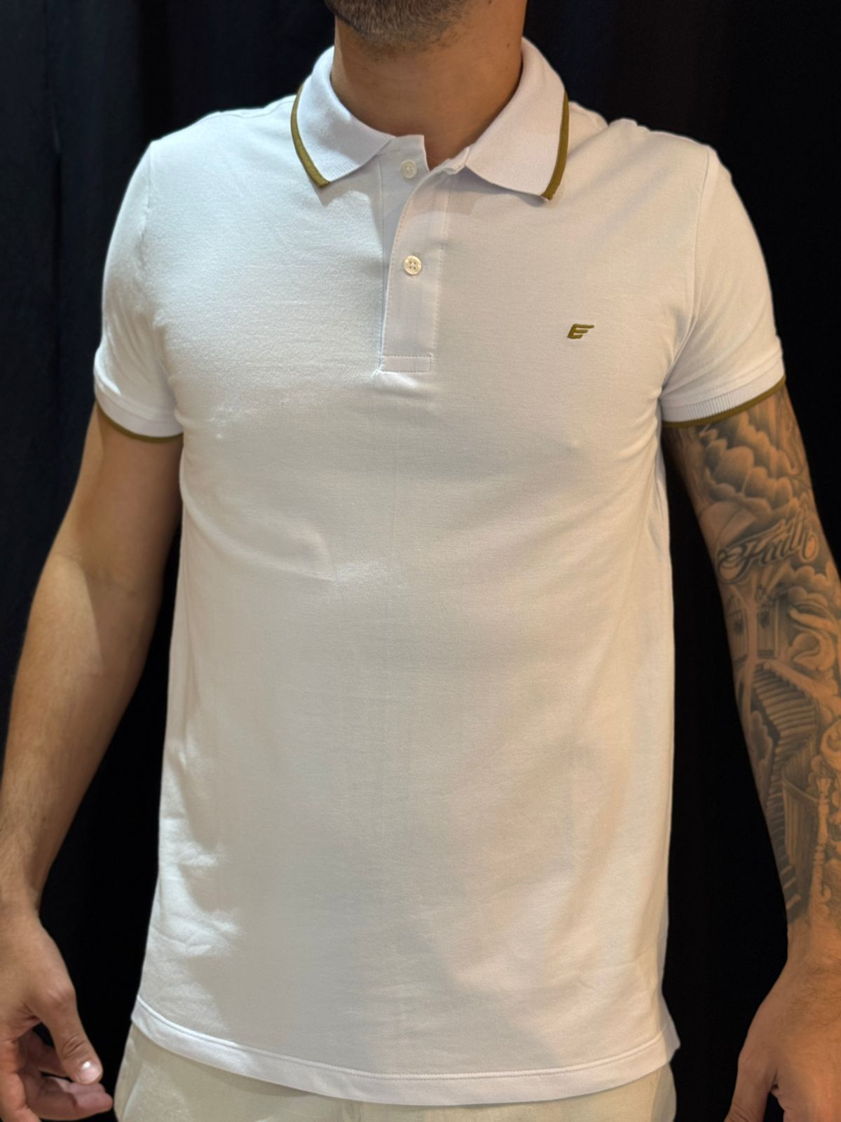 Polo Premium Ells - Branco - 04535 - Conceito 62