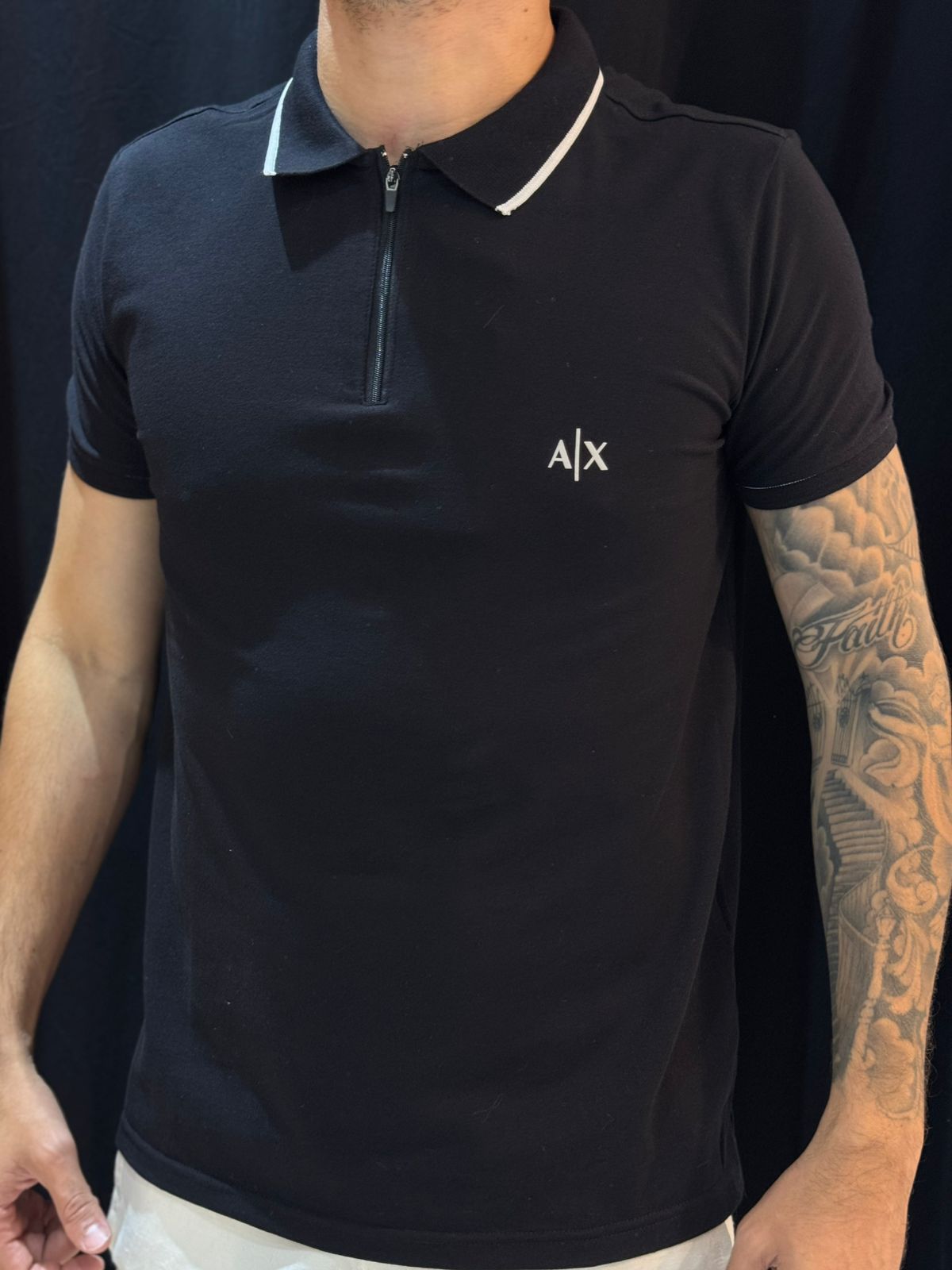 Polo Premium Ax - Preto - 04537 - Conceito 62