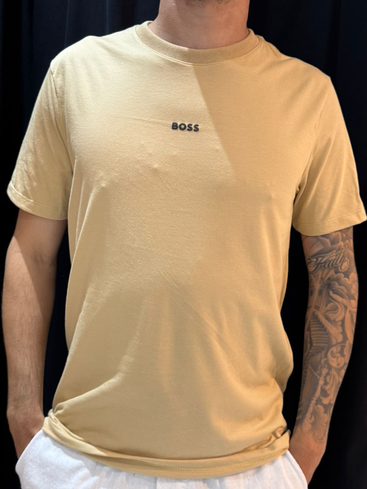 Camiseta Premium BSS - Bege Escuro - 02956 - Conceito 62