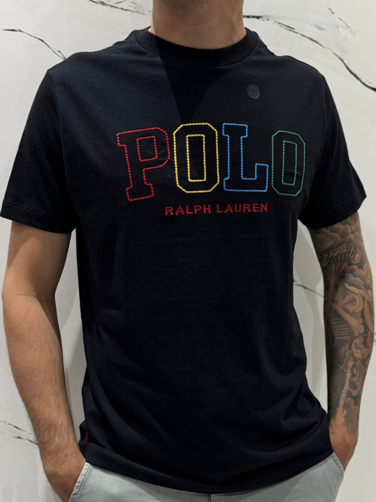 Camiseta Peruana Polo - Preto - 02979 - Conceito 62