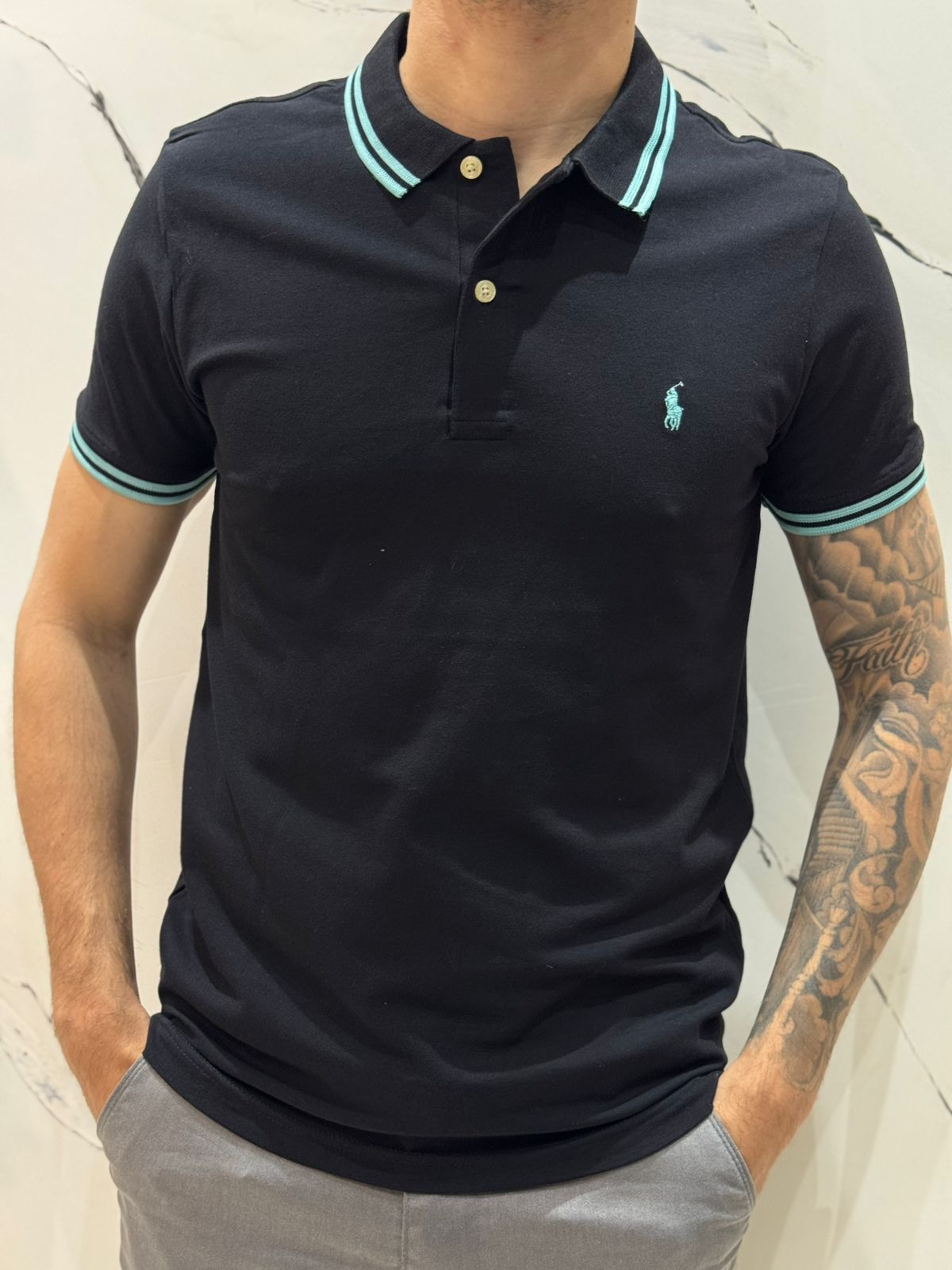 Polo Premium Polo - Preto - 03262 - Conceito 62