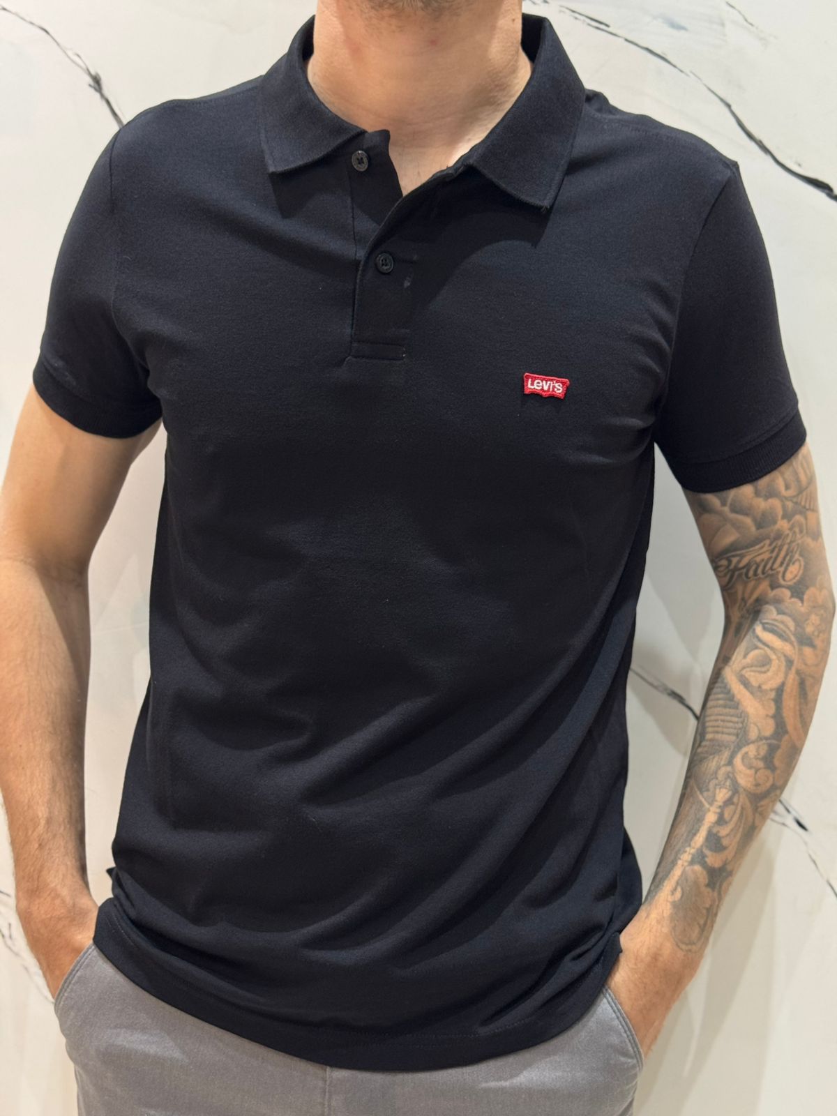 Polo Premium Lev - Preto - 03268 - Conceito 62