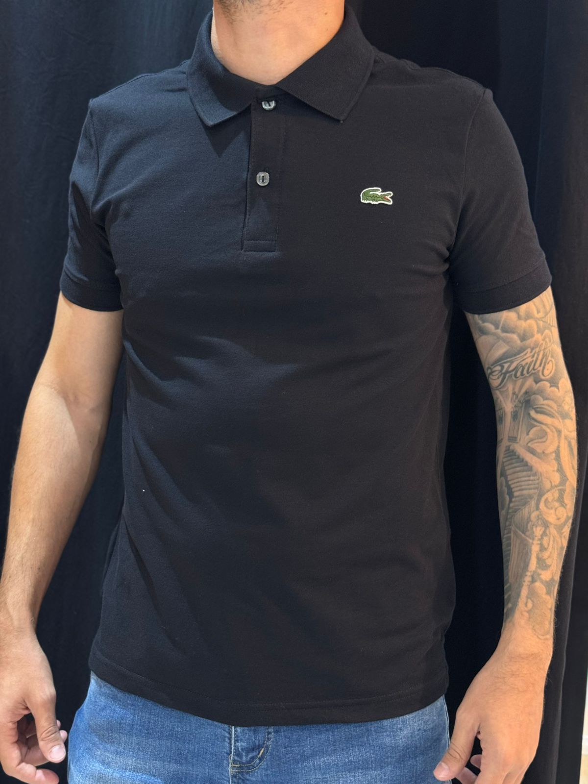 Polo Premium Lcst - Preto - 04317 - Conceito 62