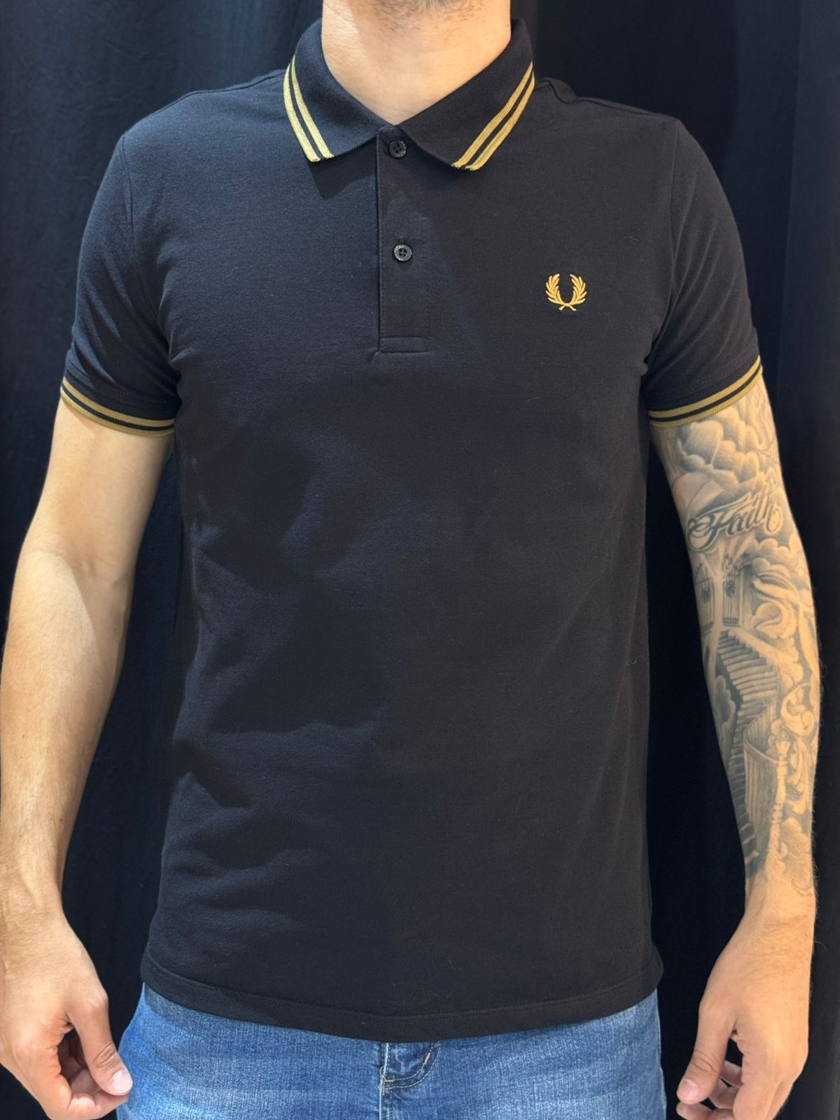Polo Premium Fred - Preto - 04310 - Conceito 62