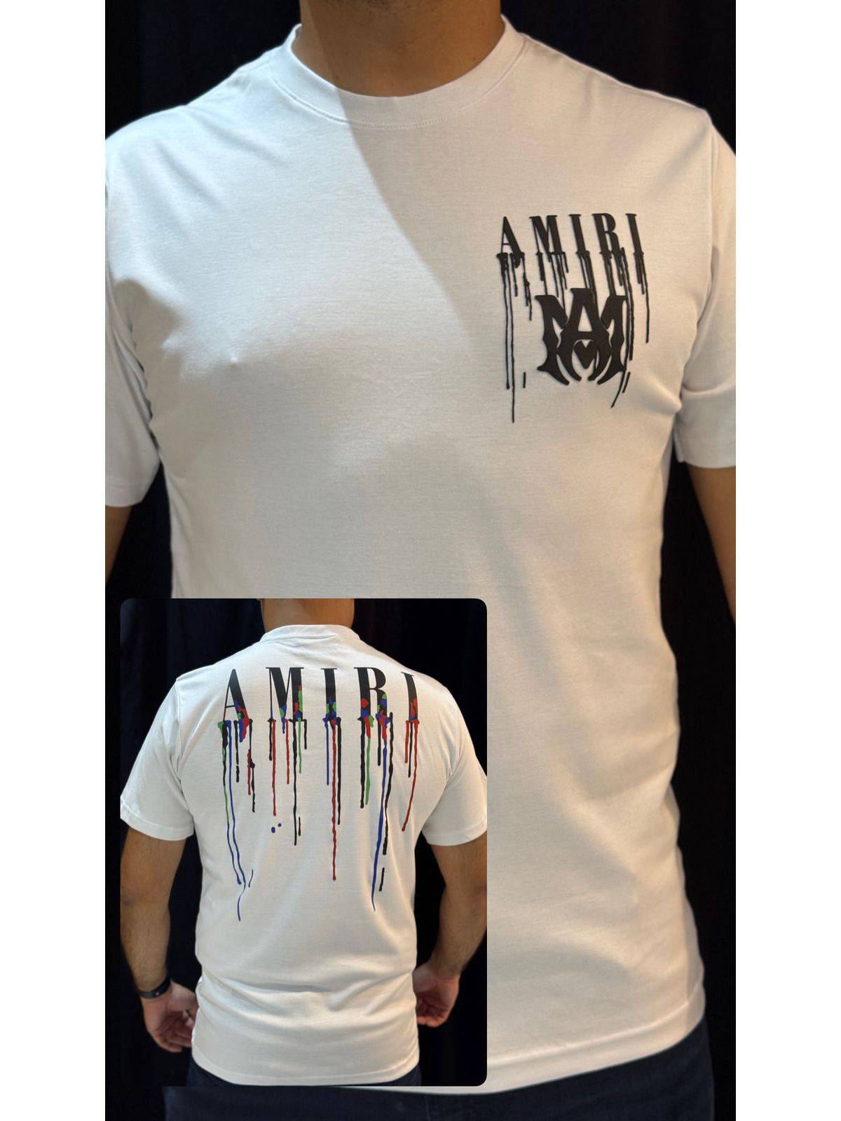 Camiseta Peruana Amiri - Branco - 04450 - Conceito 62