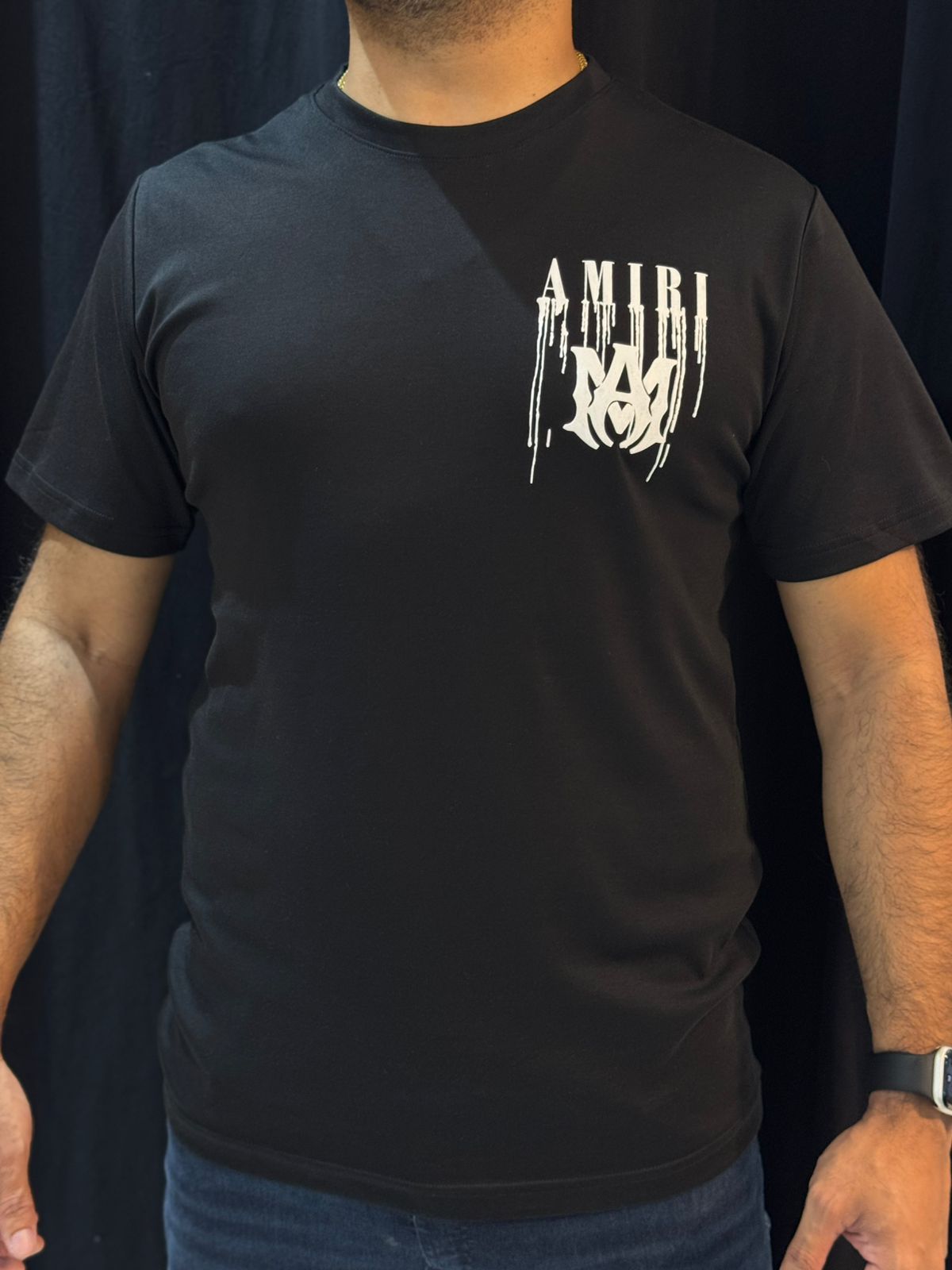 Camiseta Peruana Amiri - Preto - 04451 - Conceito 62