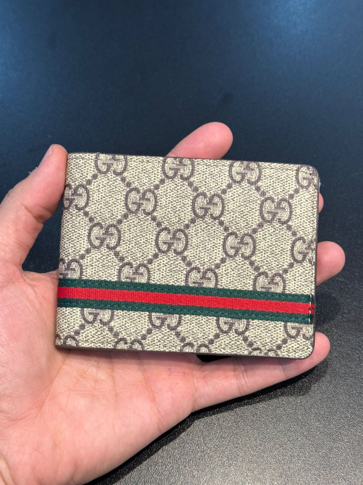 Carteira Gucc - bege - 03086 - Conceito 62