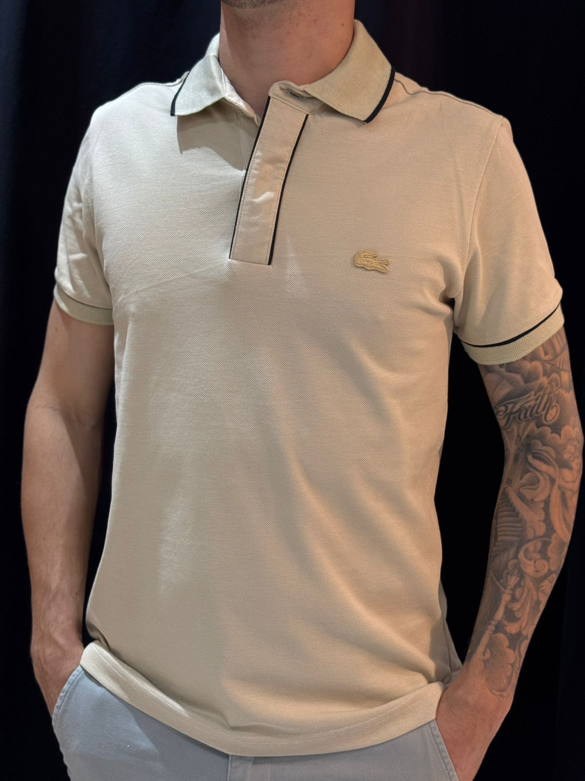 Polo Peruana LCST - Bege - 03654 - Conceito 62