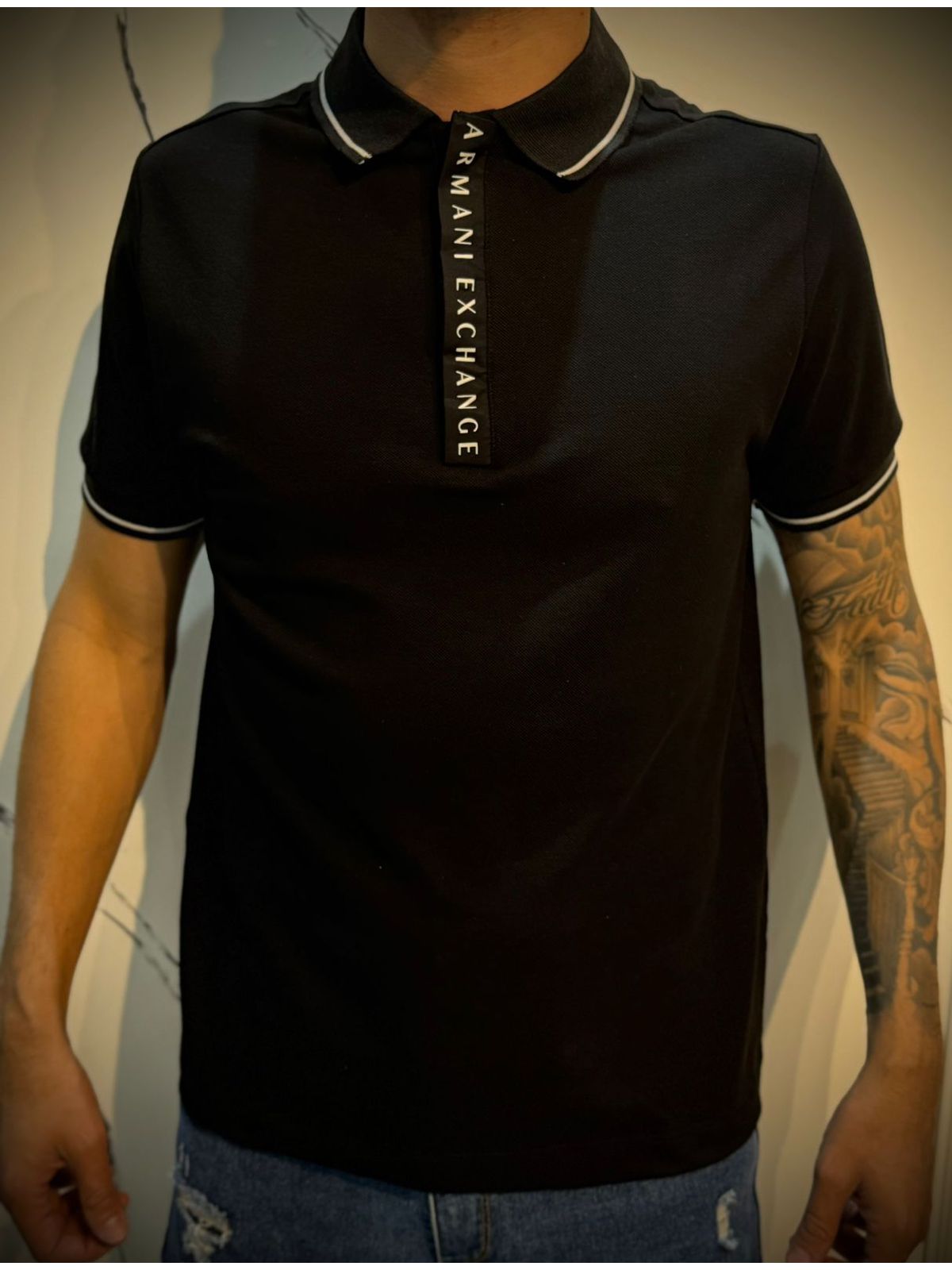 Polo Peruana AX - Preto - 03570 - Conceito 62