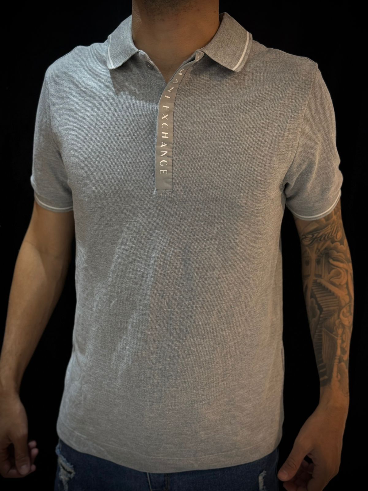 Polo Peruana AX - Cinza - 03572 - Conceito 62