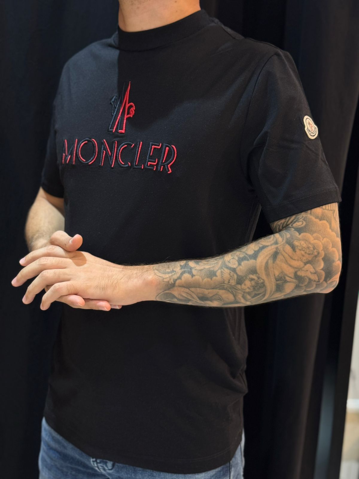 Camiseta Peruana Moncle - Preto - 04640 - Conceito 62