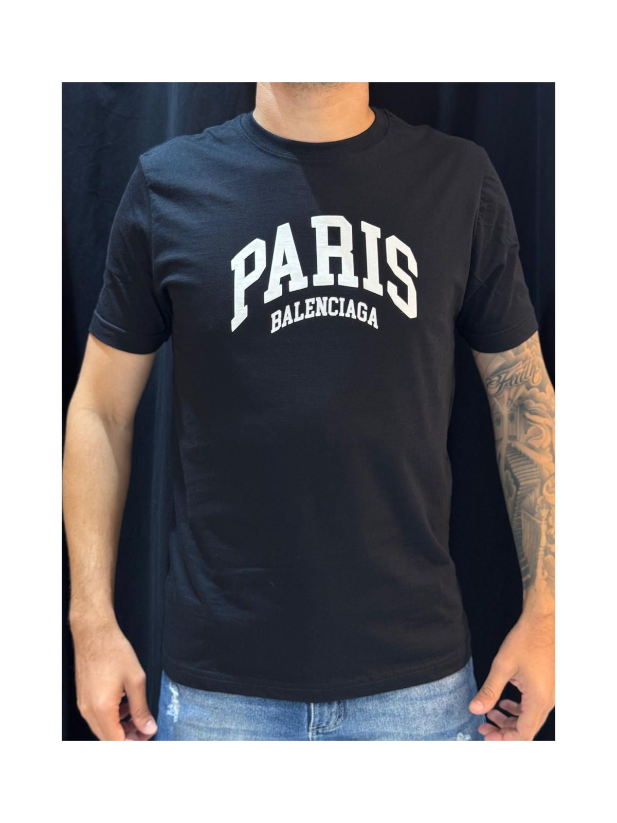 Camiseta Premium Balenciaga - Preto - 04288 - Conceito 62