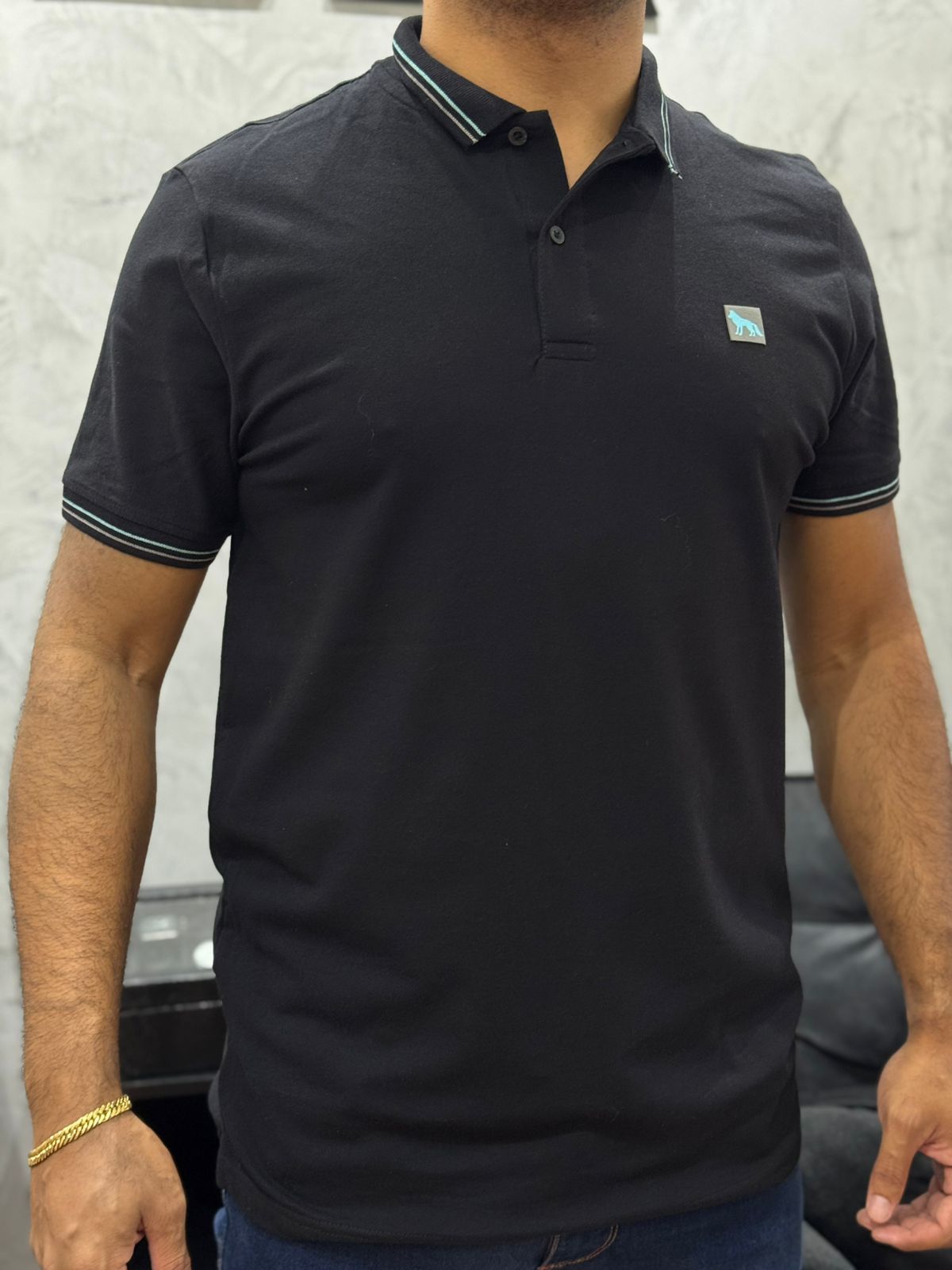 Polo Premium Acostament - Preto - 02275 - Conceito 62