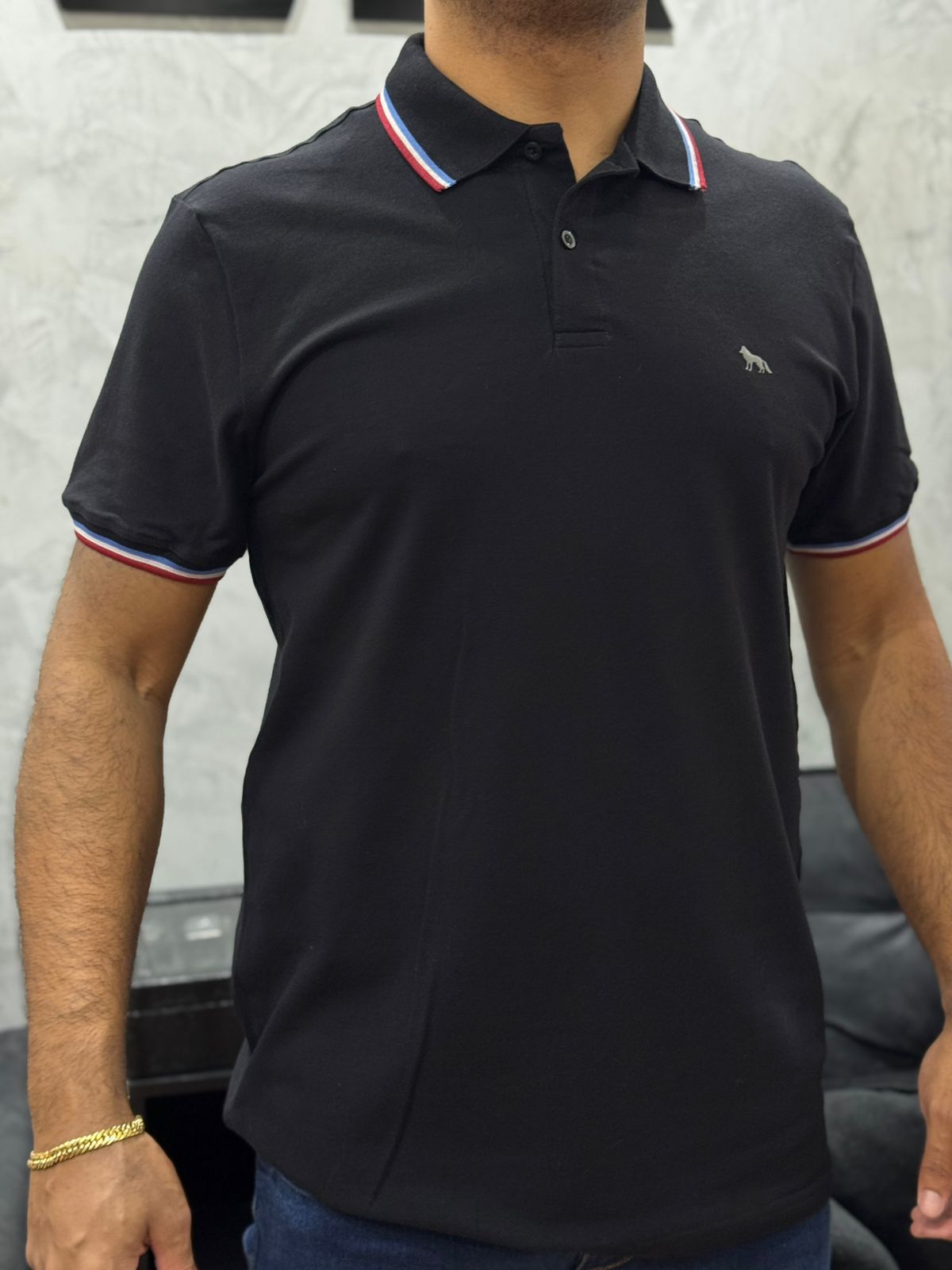 Polo Premium Acostament - Preto - 02284 - Conceito 62