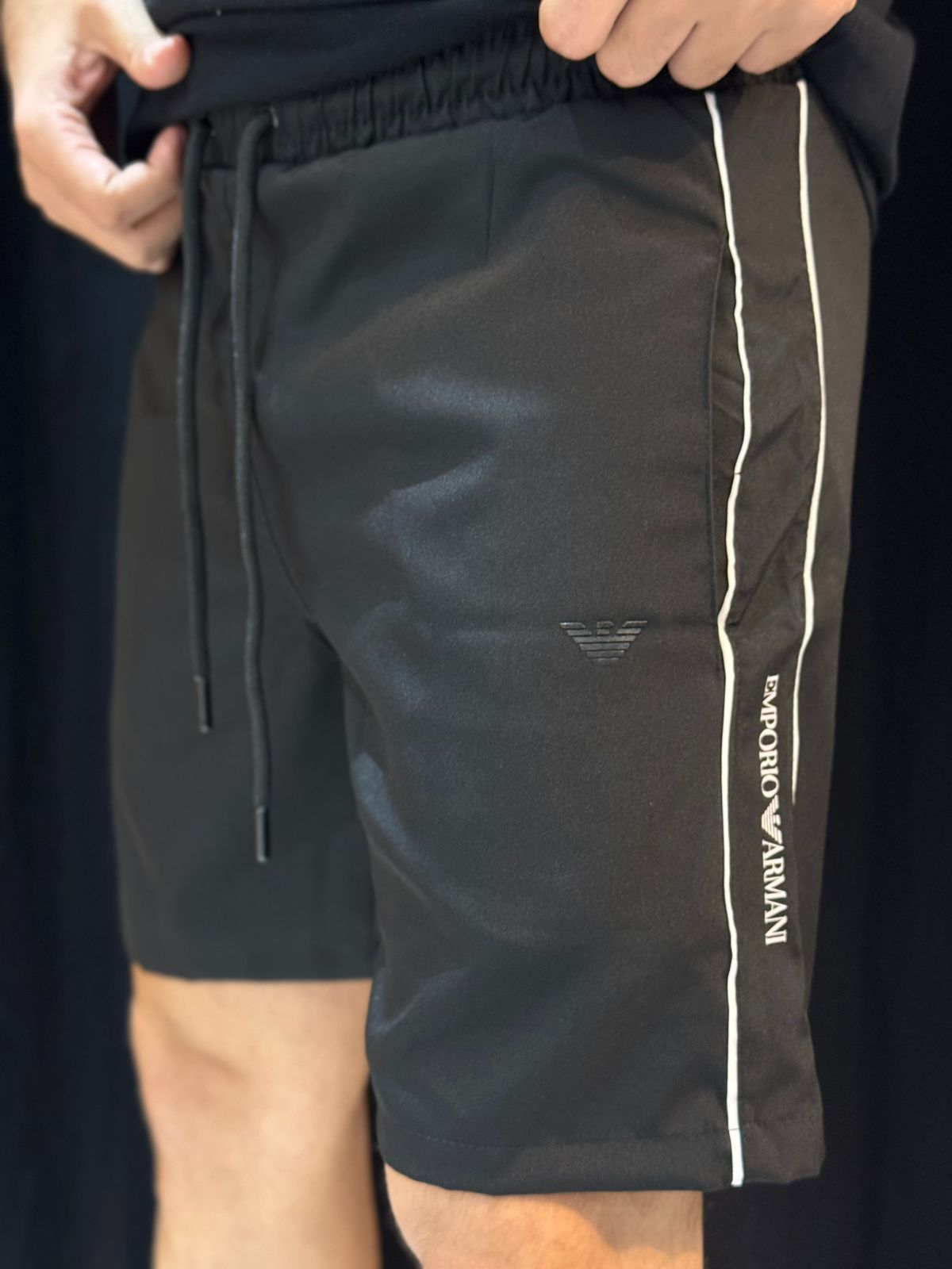 Short Griffe Emporio - Preto - 04719 - Conceito 62