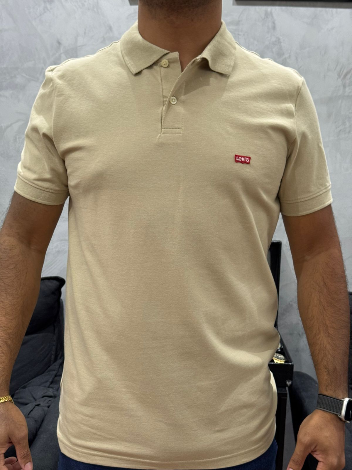 Polo Premium Lev - Bege - 02285 - Conceito 62