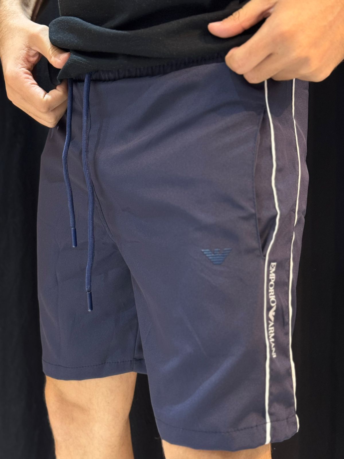 Short Griffe Emporio - Azul - 04720 - Conceito 62