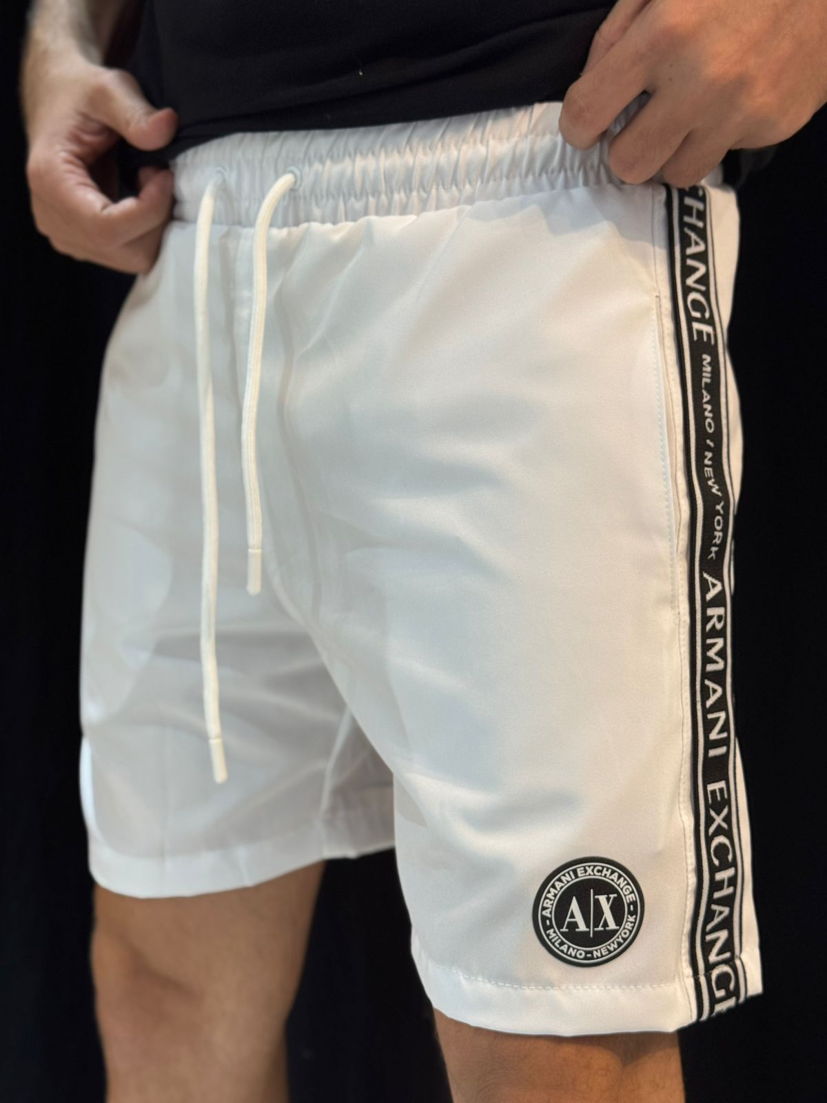 Short Griffe Ax - Branco - 04707 - Conceito 62