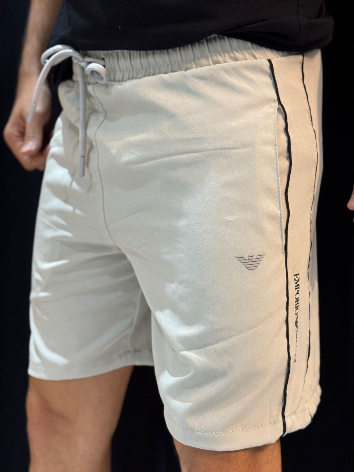 Short Griffe Emporio - Cinza - 04710 - Conceito 62