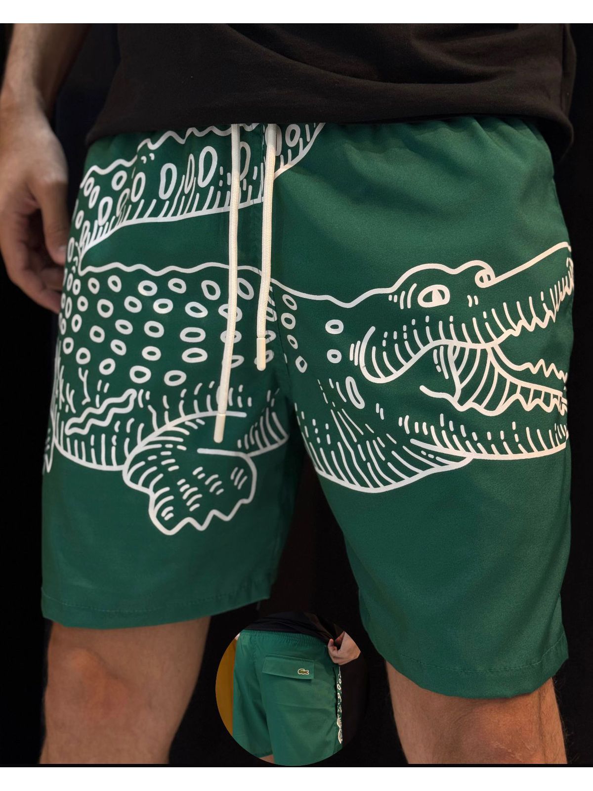 Short Griffe LCST - Verde - 02358 - Conceito 62
