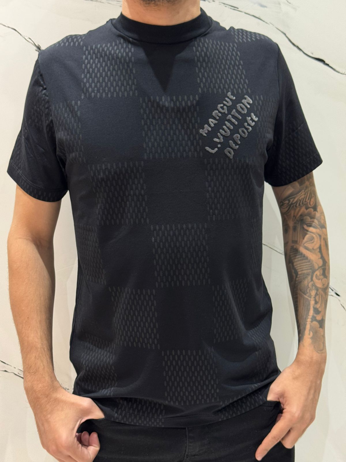 Camiseta Peruana LV - Preto - 02813 - Conceito 62