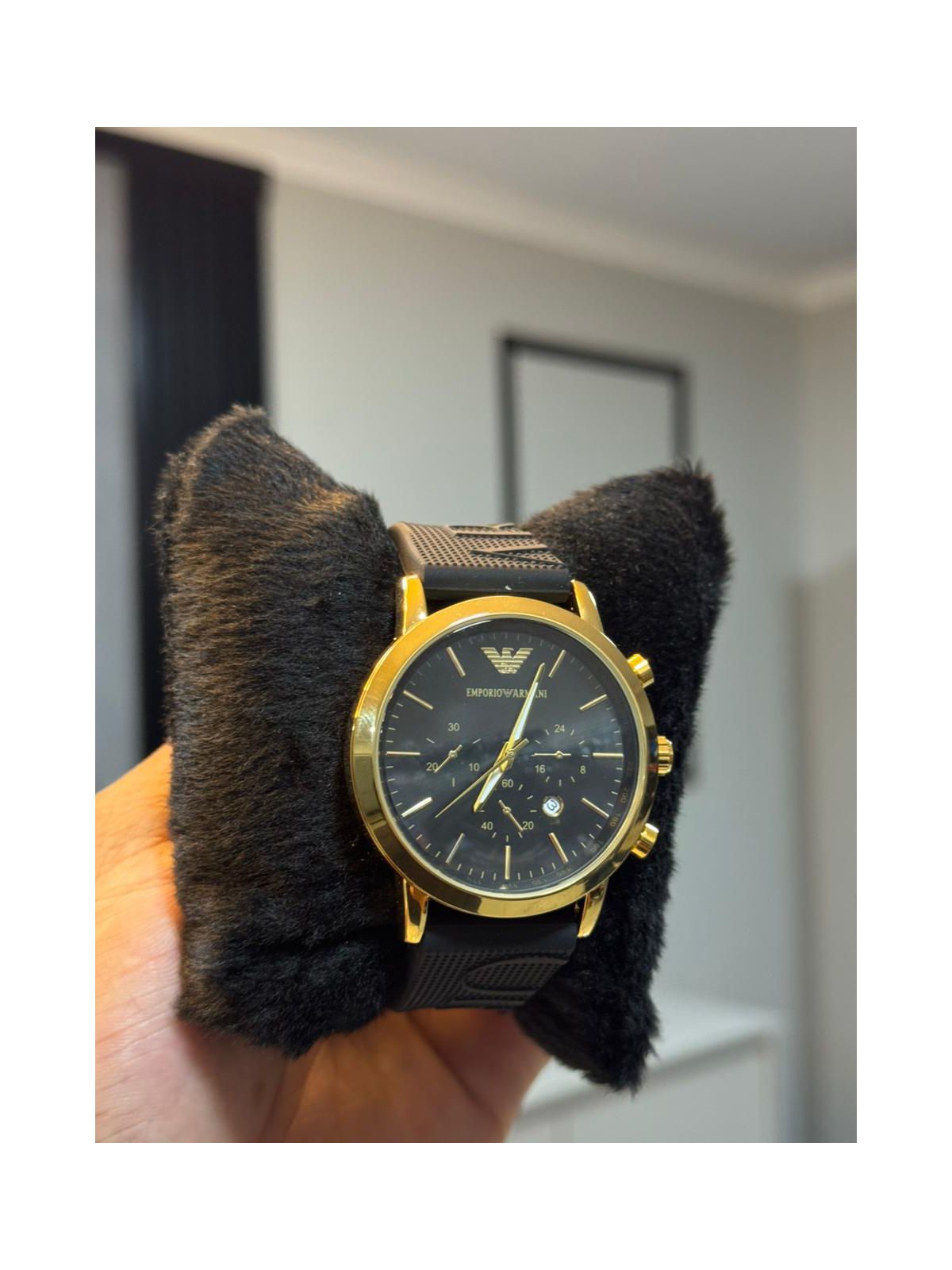 Relógio Emporio - Dourado/Preto - 04406 - Conceito 62