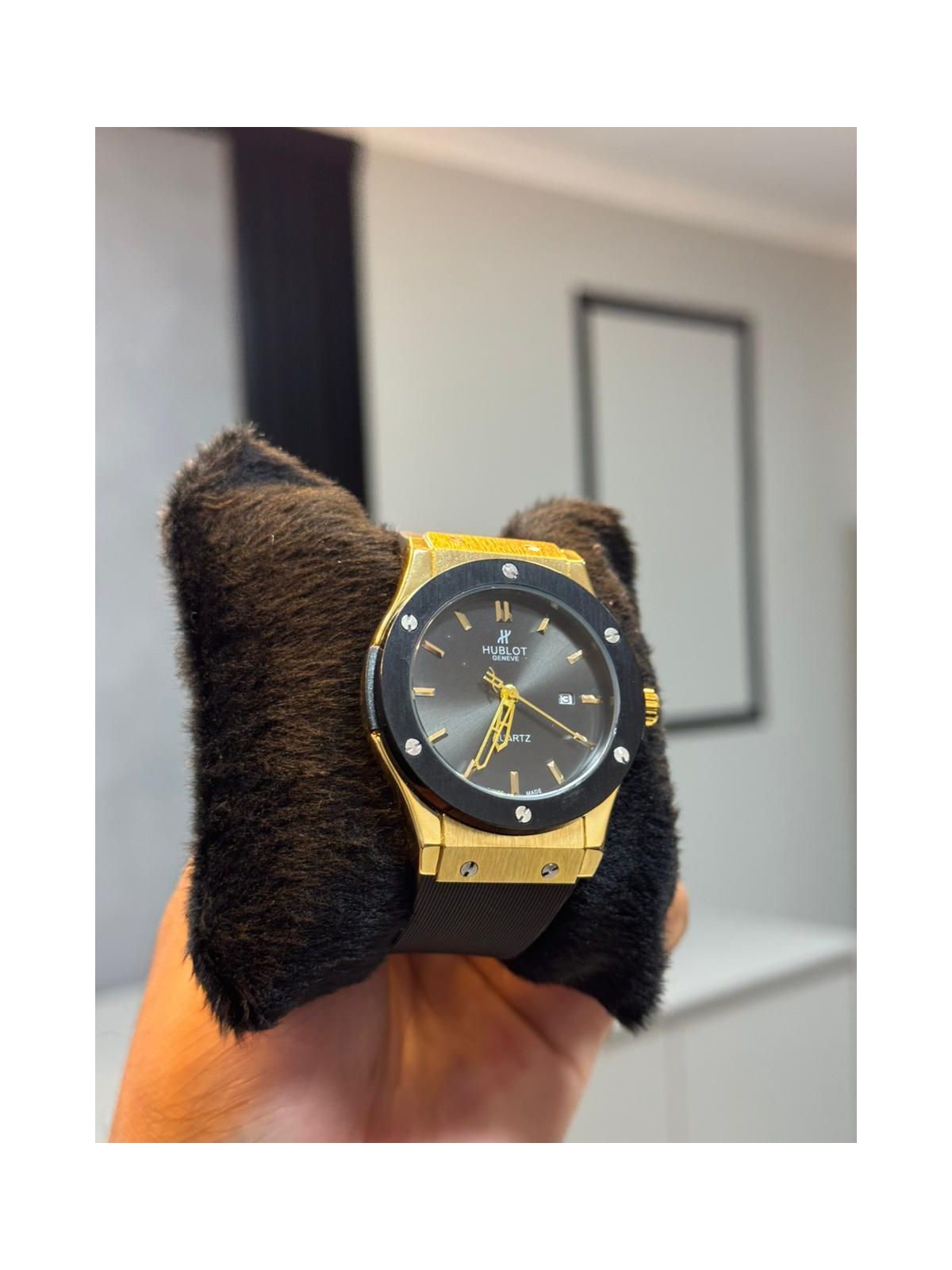Relógio Hublot - Preto/Dourado - 04410 - Conceito 62