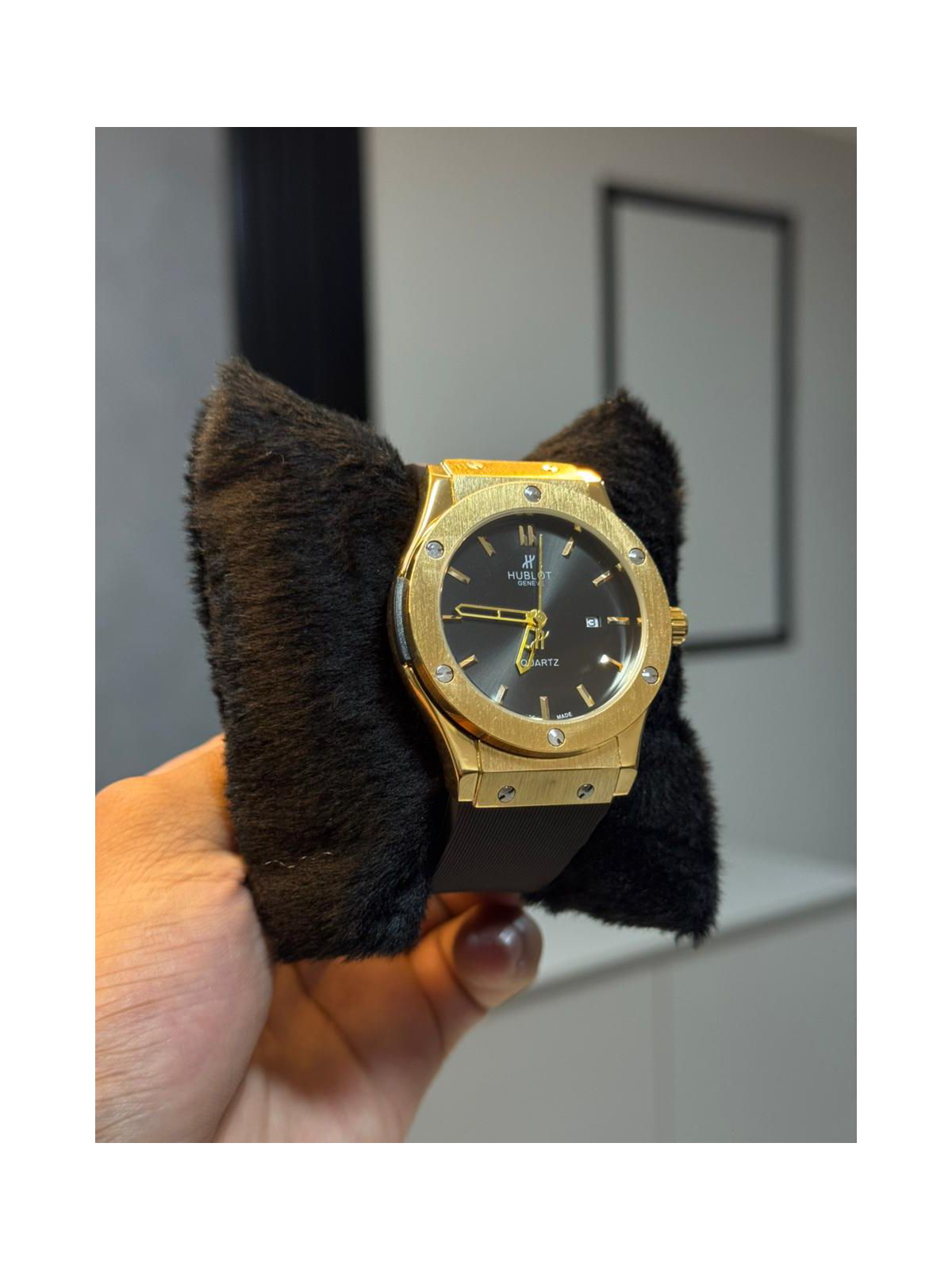 Relógio Hublot - Dourado/Preto - 04398 - Conceito 62