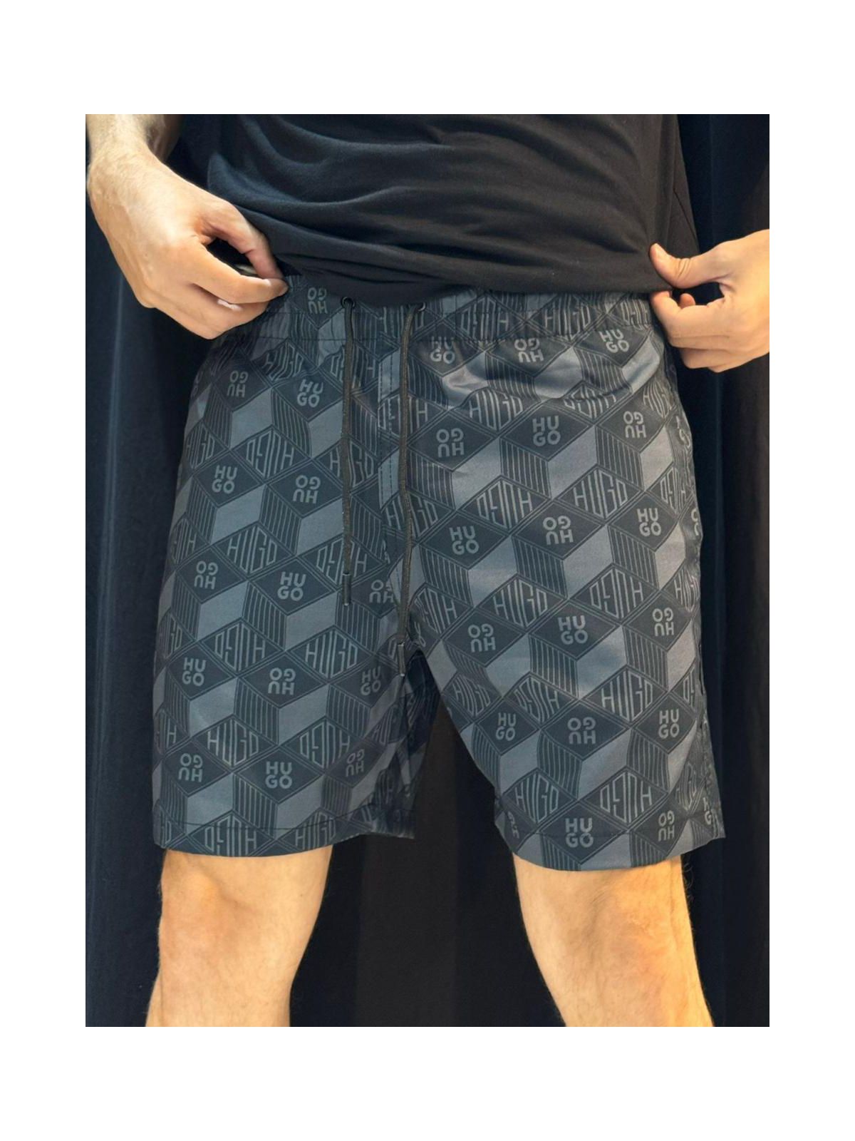 Short Griffe Bss - Preto - 04128 - Conceito 62