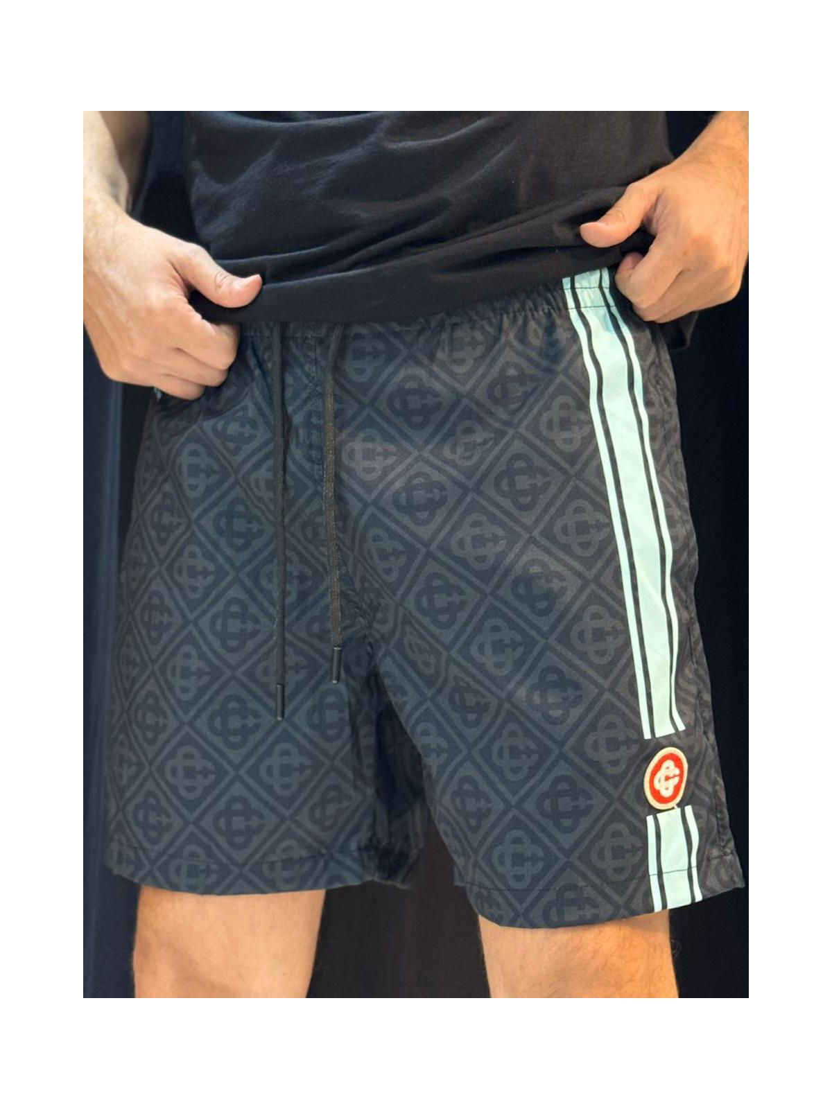 Short Griffe Cs Blanca - Preto - 04131 - Conceito 62