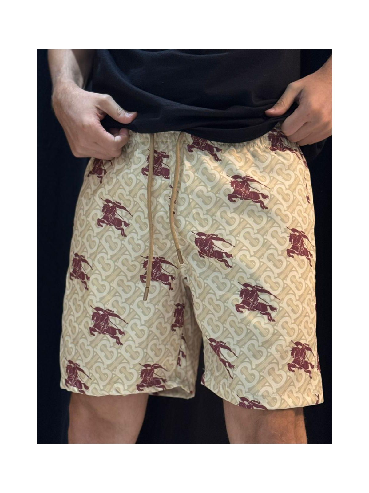 Short Griffe BBR - Bege - 04134 - Conceito 62