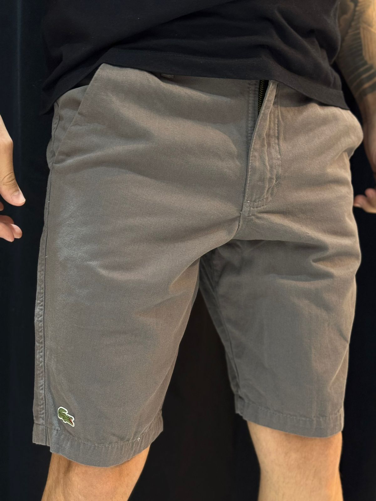 Bermuda Sarja LCST - Cinza Escuro - 02915 - Conceito 62