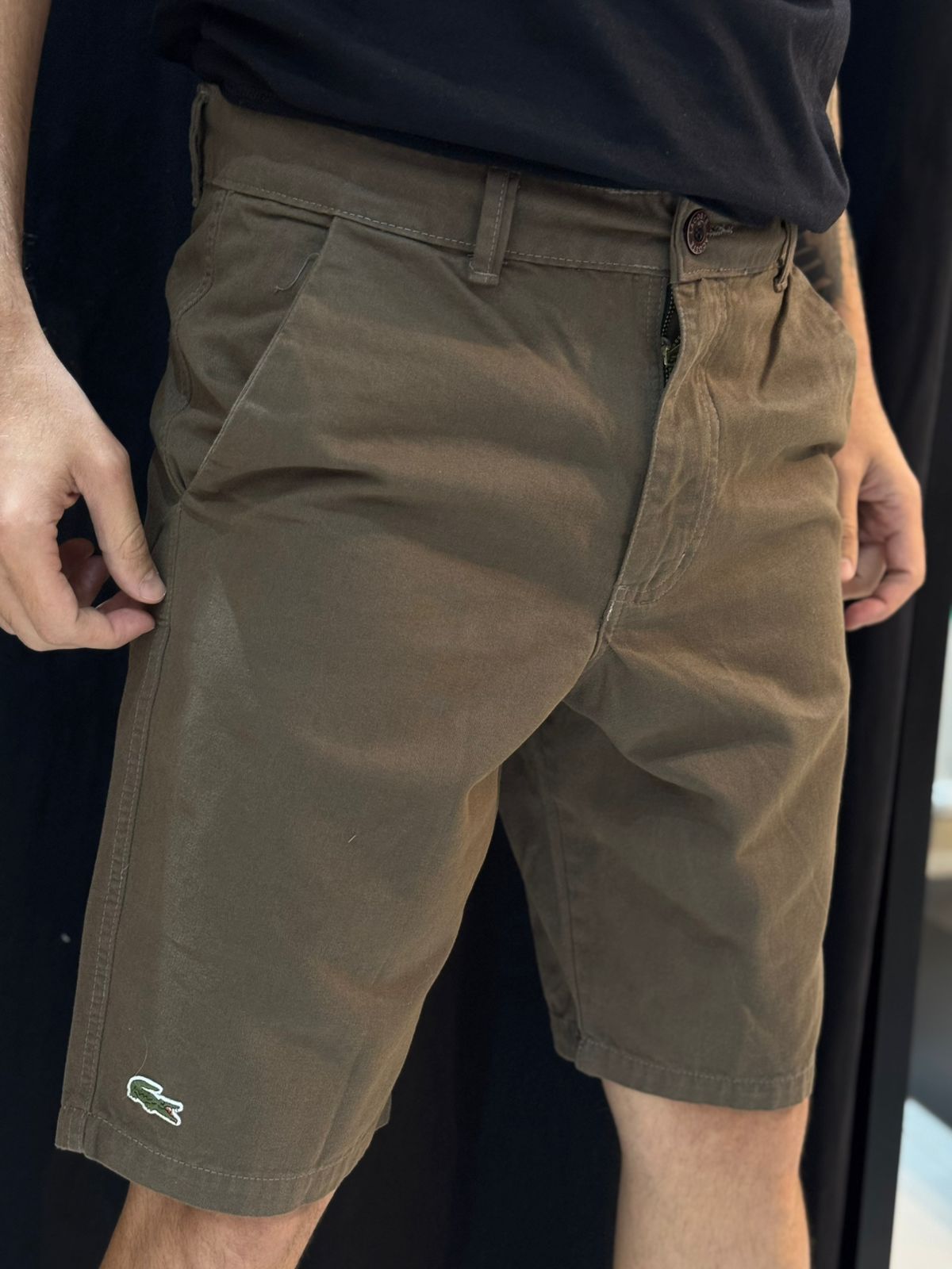 Bermuda Sarja LCST - Marrom - 02914 - Conceito 62