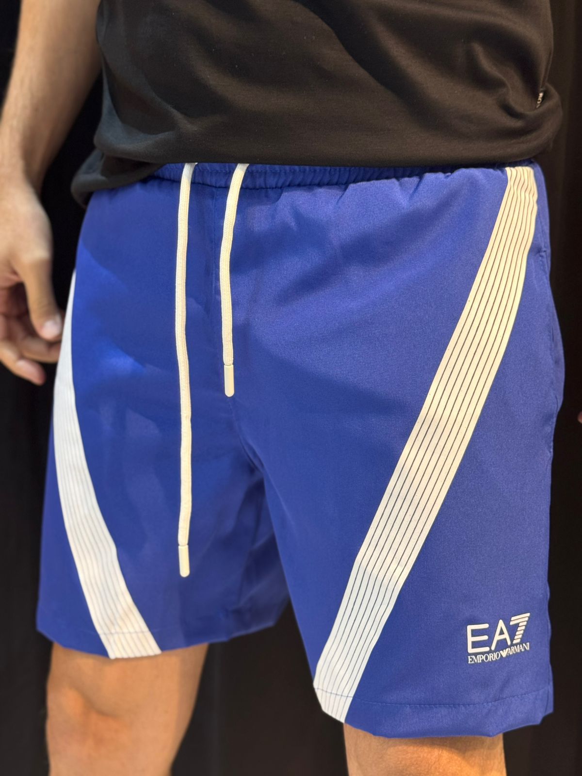 Short Griffe EA7 - Azul - 02863 - Conceito 62